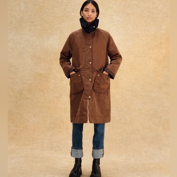 Barbour Jackets & Blazers - Barbour Tan townfield Waxed Jacket